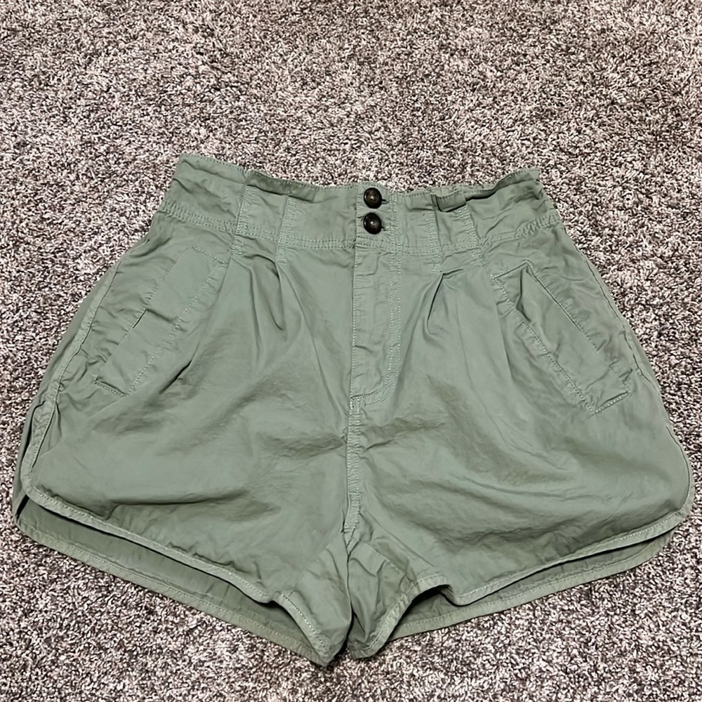 Free People Pleated Shorts